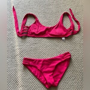 BECCA Women's Pink Bikini Set